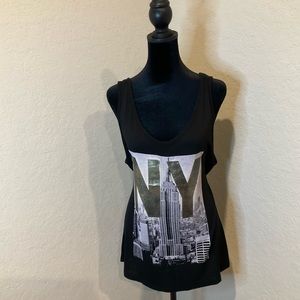 Black G by Guess loose tank